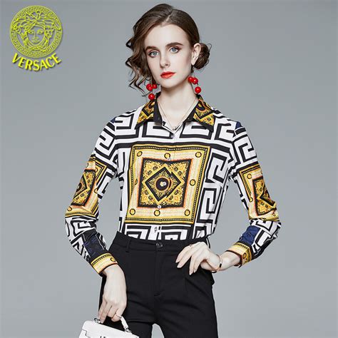 versace blouse replica|versace tees for women.